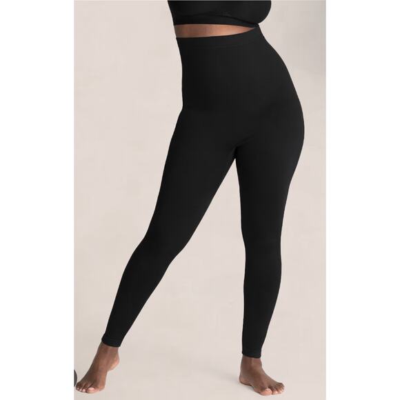 Shapermint Essentials High-Waisted Shaping Leggings black Large - Picture 1 of 6